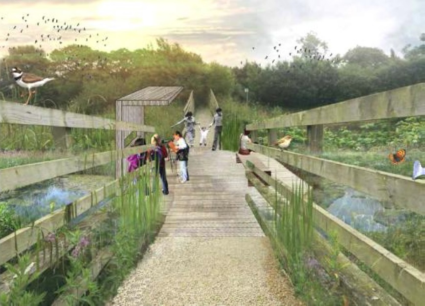 Wetlands Artists Impression